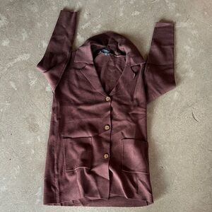 Marc New York Chocolate Knit Sweater